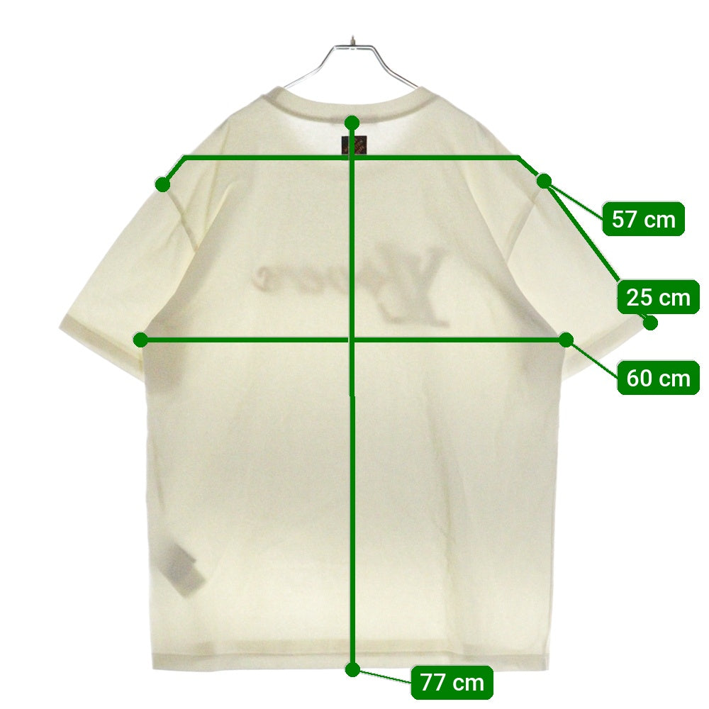 LOUIS VUITTON(ルイヴィトン) 24AW LVLovers ビジューロゴ装飾 半袖Tシャツ ホワイト RM242MM NPL HRY29W