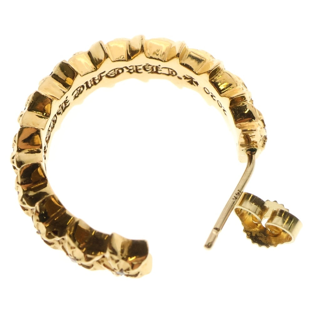 CHROME HEARTS(クロムハーツ) 22k TINY 5PT STAR BAND P DIA タイニー5ポイントスターバンド スタッドピアス