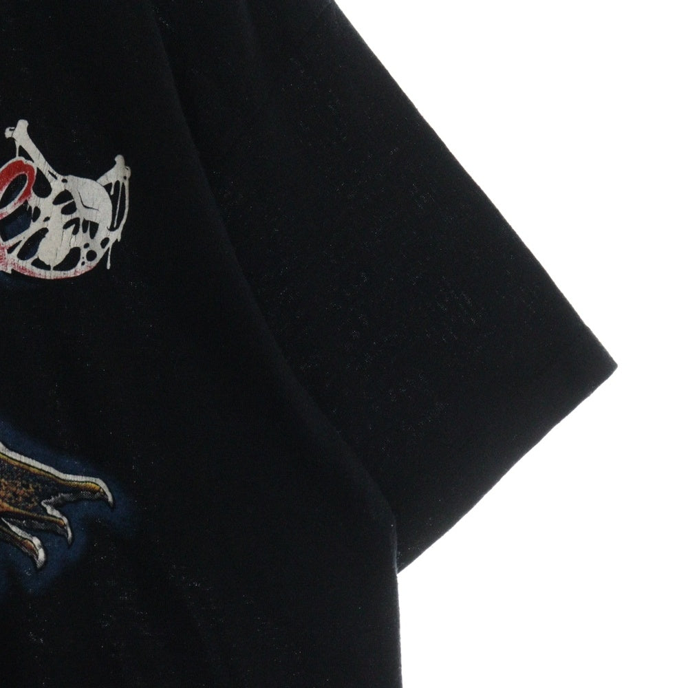 VINTAGE(ヴィンテージ) 80's Motley Crue モトリークルー バンドツアー 半袖Tシャツ カットソー ブラック