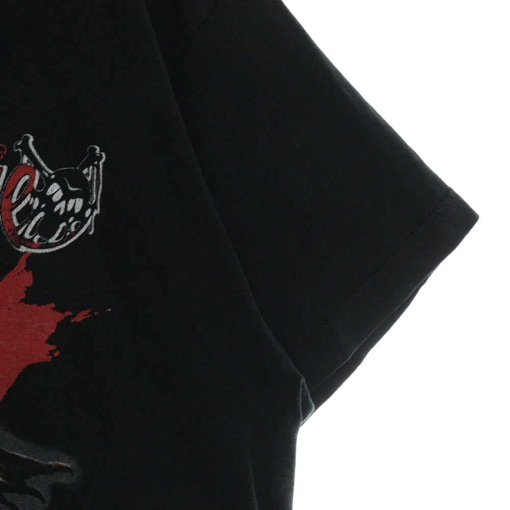 VINTAGE(ヴィンテージ) 80's Motley Crue DR.FEELGOOD モトリークルー プリント 半袖Tシャツ カットソー ブラック