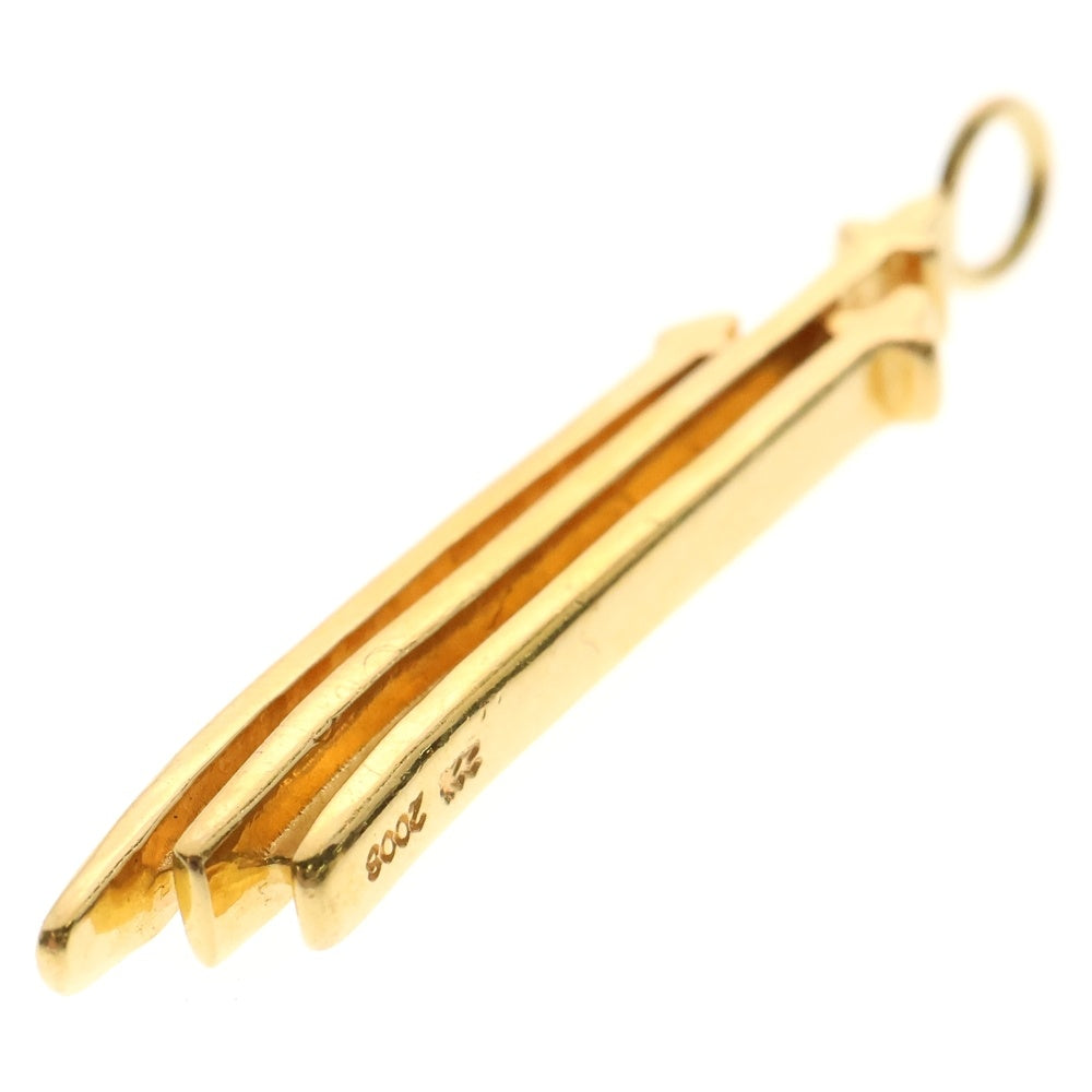 CHROME HEARTS(クロムハーツ) 22K RS3 CROSS CHARM RS3 クロス ペンダントトップ ゴールド