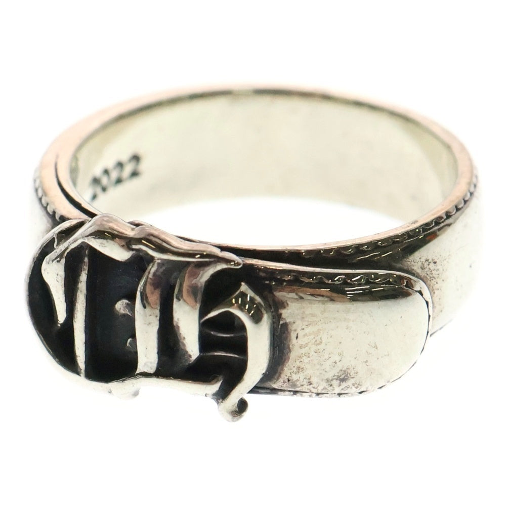 CHROME HEARTS(クロムハーツ) BELTED CH-SML ベルテッド CHロゴ スモール リング シルバー