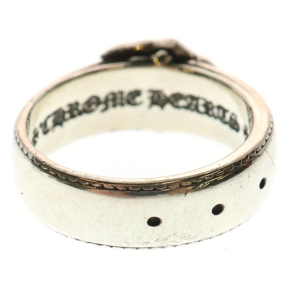 CHROME HEARTS(クロムハーツ) BELTED CH-SML ベルテッド CHロゴ スモール リング シルバー