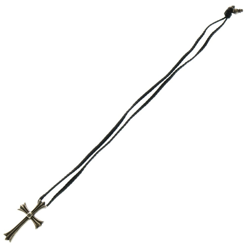 CHROME HEARTS(クロムハーツ) CH CRS LG BC ラージCHクロス Wボロチップ シルバーネックレス