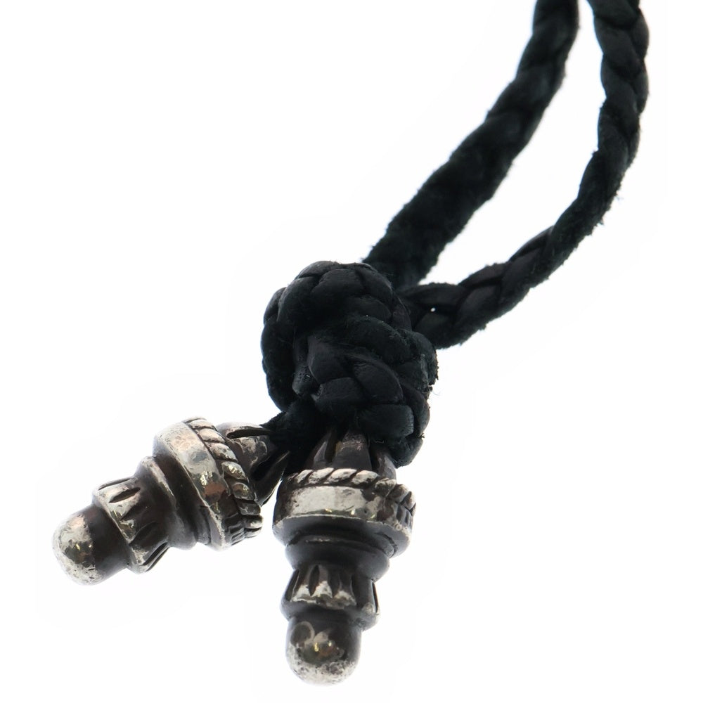 CHROME HEARTS(クロムハーツ) CH CRS LG BC ラージCHクロス Wボロチップ シルバーネックレス