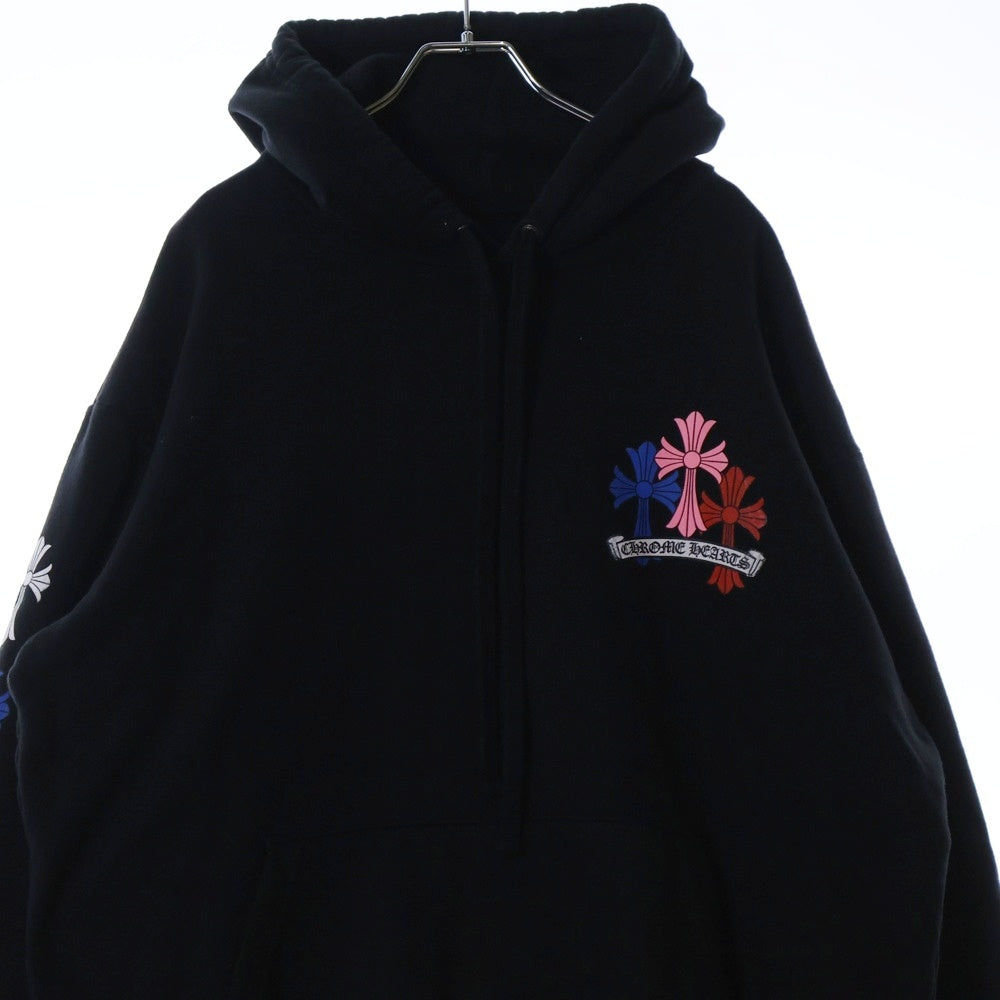 CHROME HEARTS(クロムハーツ) MLTCOL CEM CRS HD PLVR マルチカラーセメタリークロスプリントパーカー