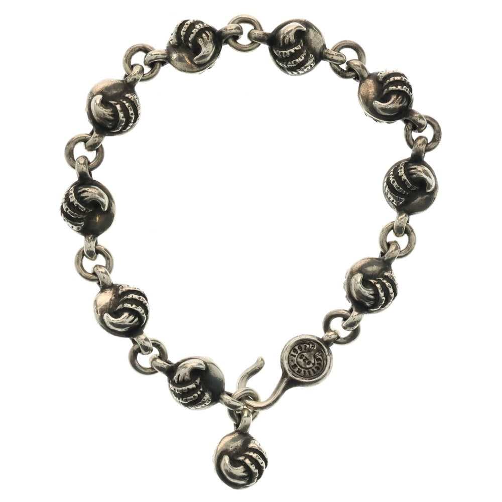 CHROME HEARTS(クロムハーツ) NO2 CROW BALL #2クロウボール シルバーブレスレット シルバー