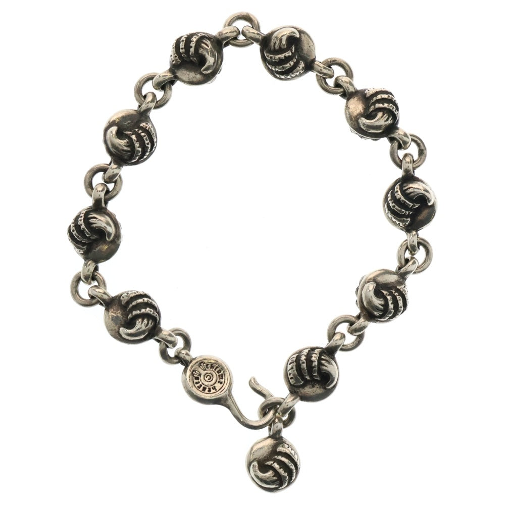 CHROME HEARTS(クロムハーツ) NO2 CROW BALL #2クロウボール シルバーブレスレット シルバー