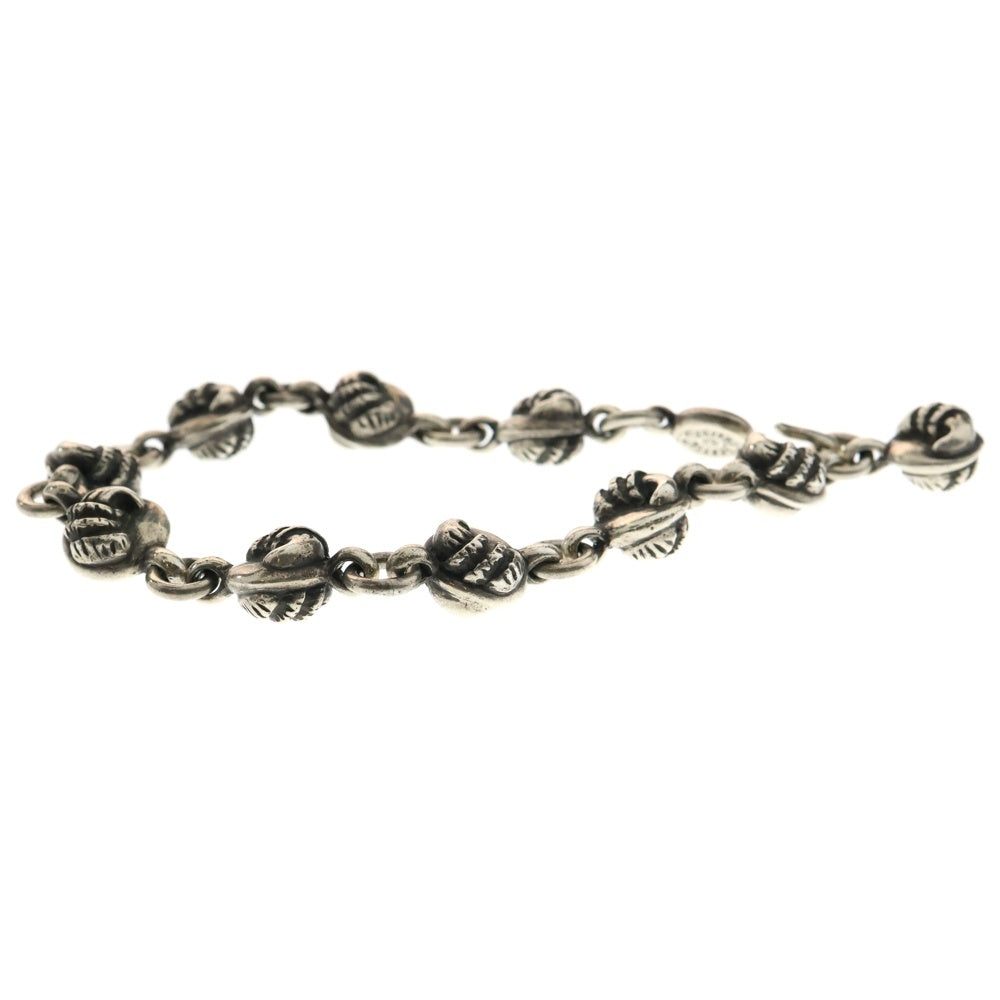 CHROME HEARTS(クロムハーツ) NO2 CROW BALL #2クロウボール シルバーブレスレット シルバー