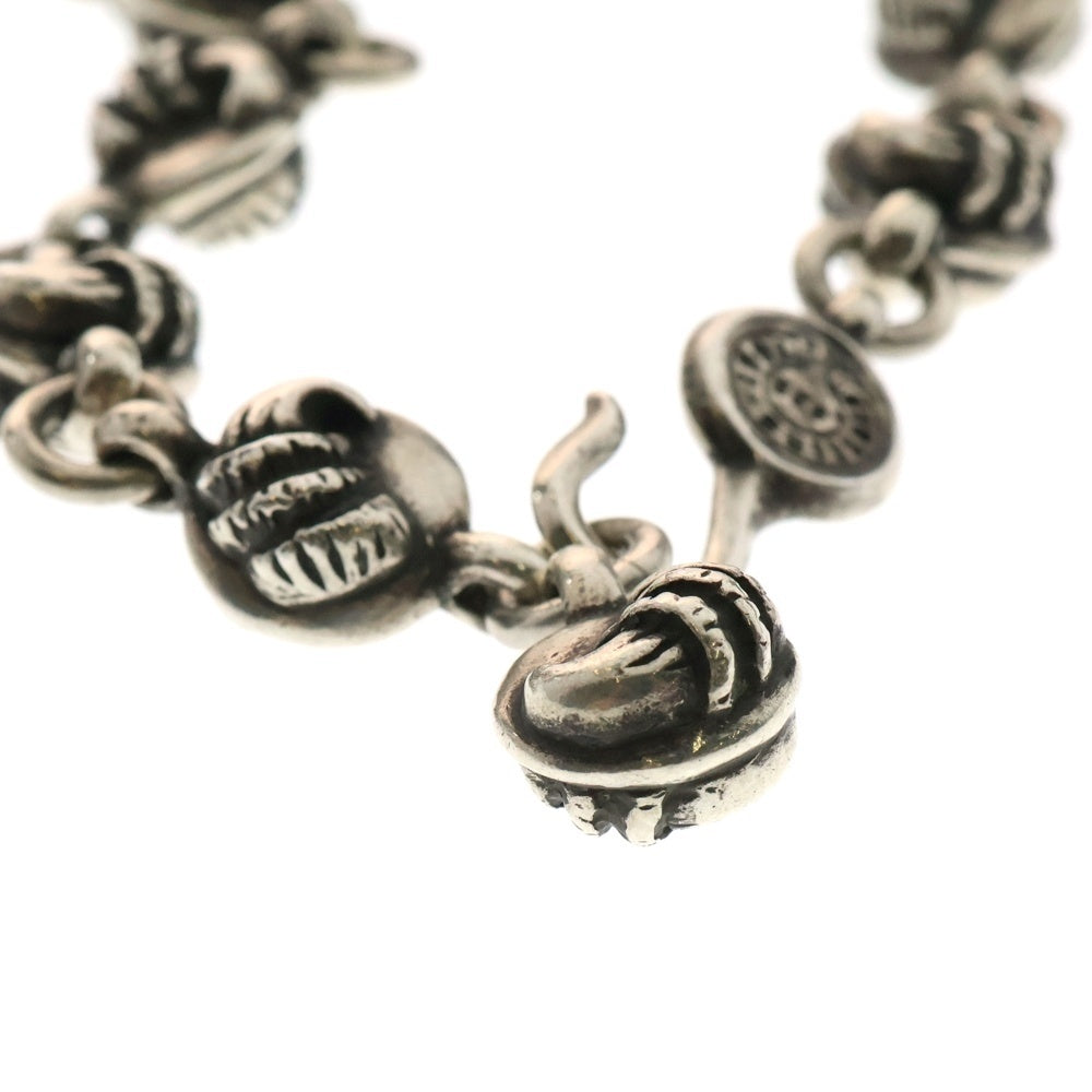 CHROME HEARTS(クロムハーツ) NO2 CROW BALL #2クロウボール シルバーブレスレット シルバー