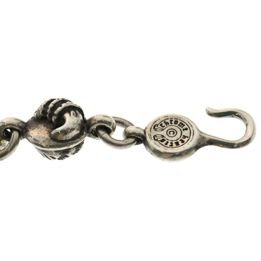CHROME HEARTS(クロムハーツ) NO2 CROW BALL #2クロウボール シルバーブレスレット シルバー