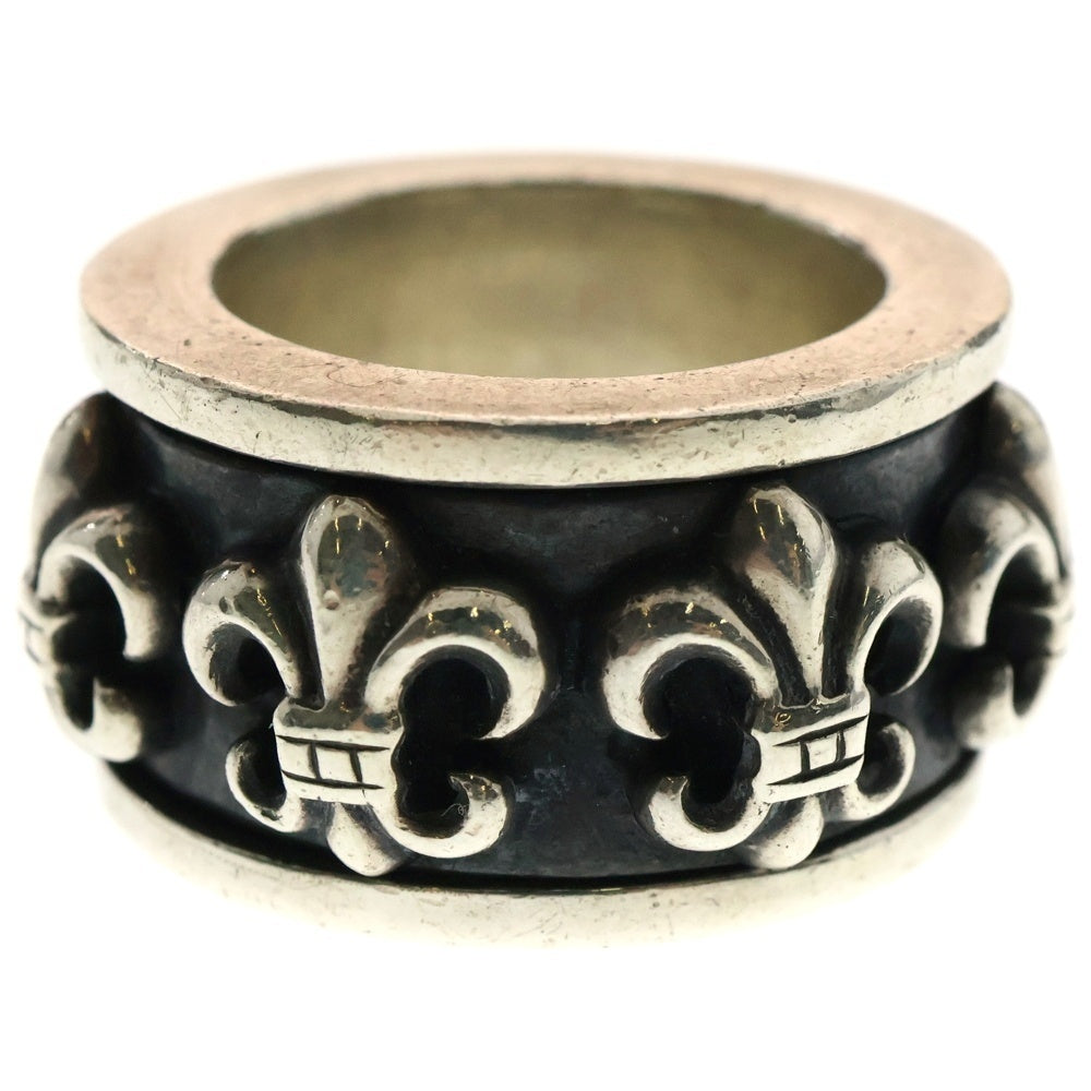 CHROME HEARTS(クロムハーツ) RING SPINNER BS FLUER スピナーBSフレア シルバーリング