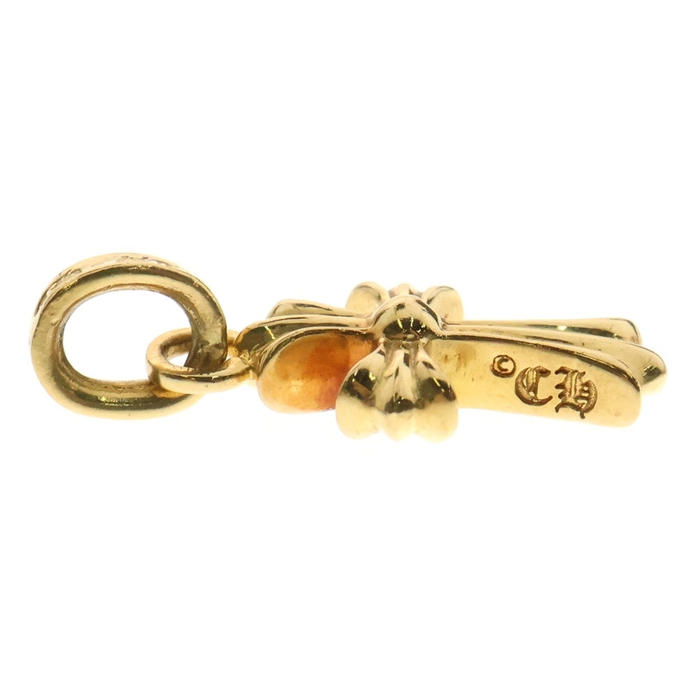 CHROME HEARTS(クロムハーツ) 22K CRS BBYFAT P/DIA ベイビーファットクロス PAVEダイヤ ペンダントトップ ゴールド BCA035