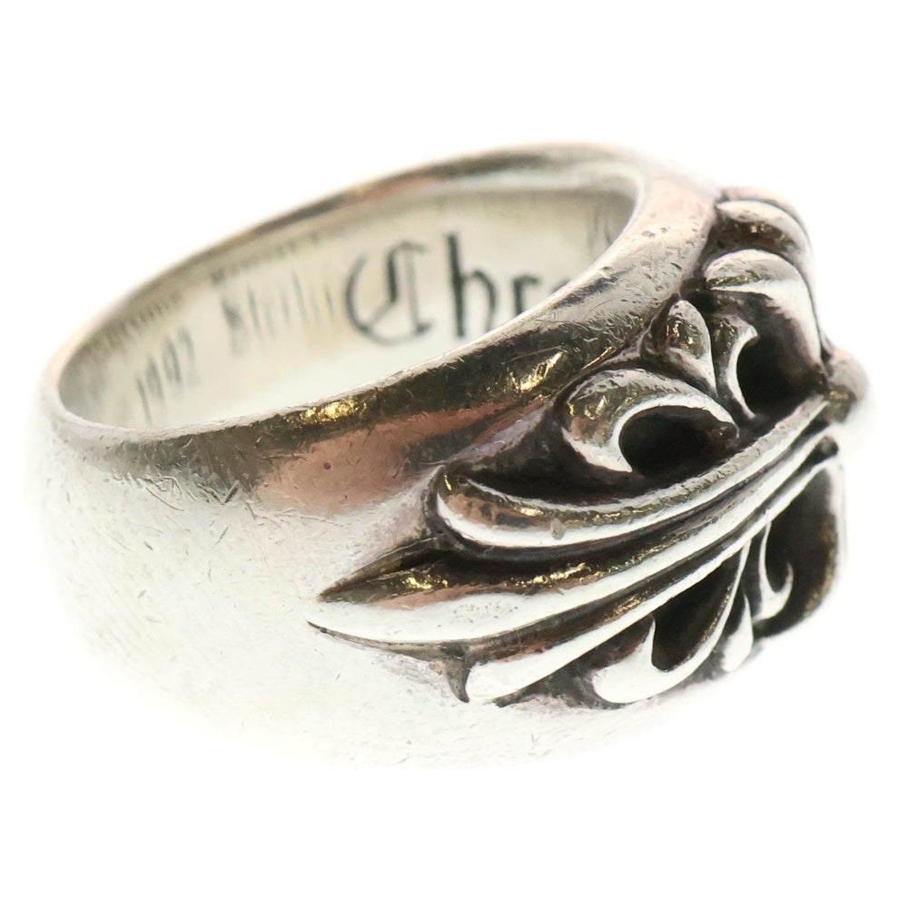 CHROME HEARTS(クロムハーツ) FLRL CRS フローラルクロス リング シルバー BCA346