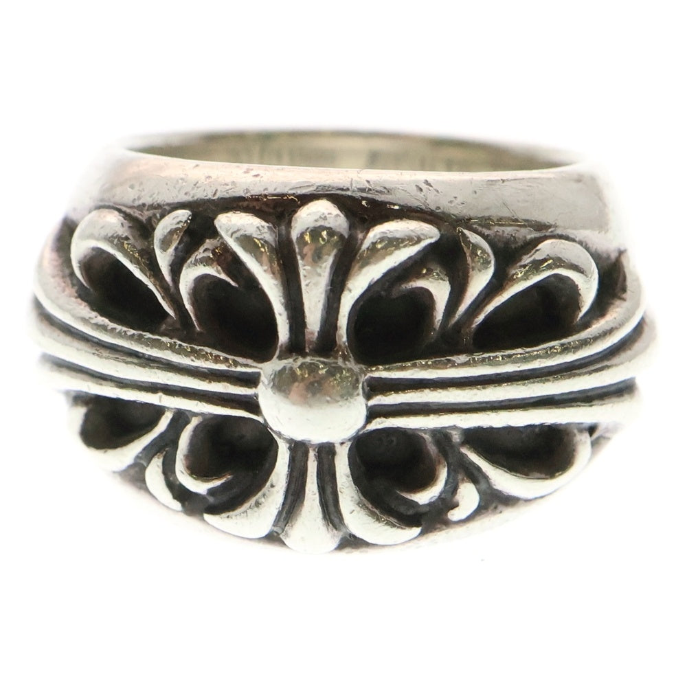 CHROME HEARTS(クロムハーツ) FLRL CRS フローラルクロス リング シルバー BCA346