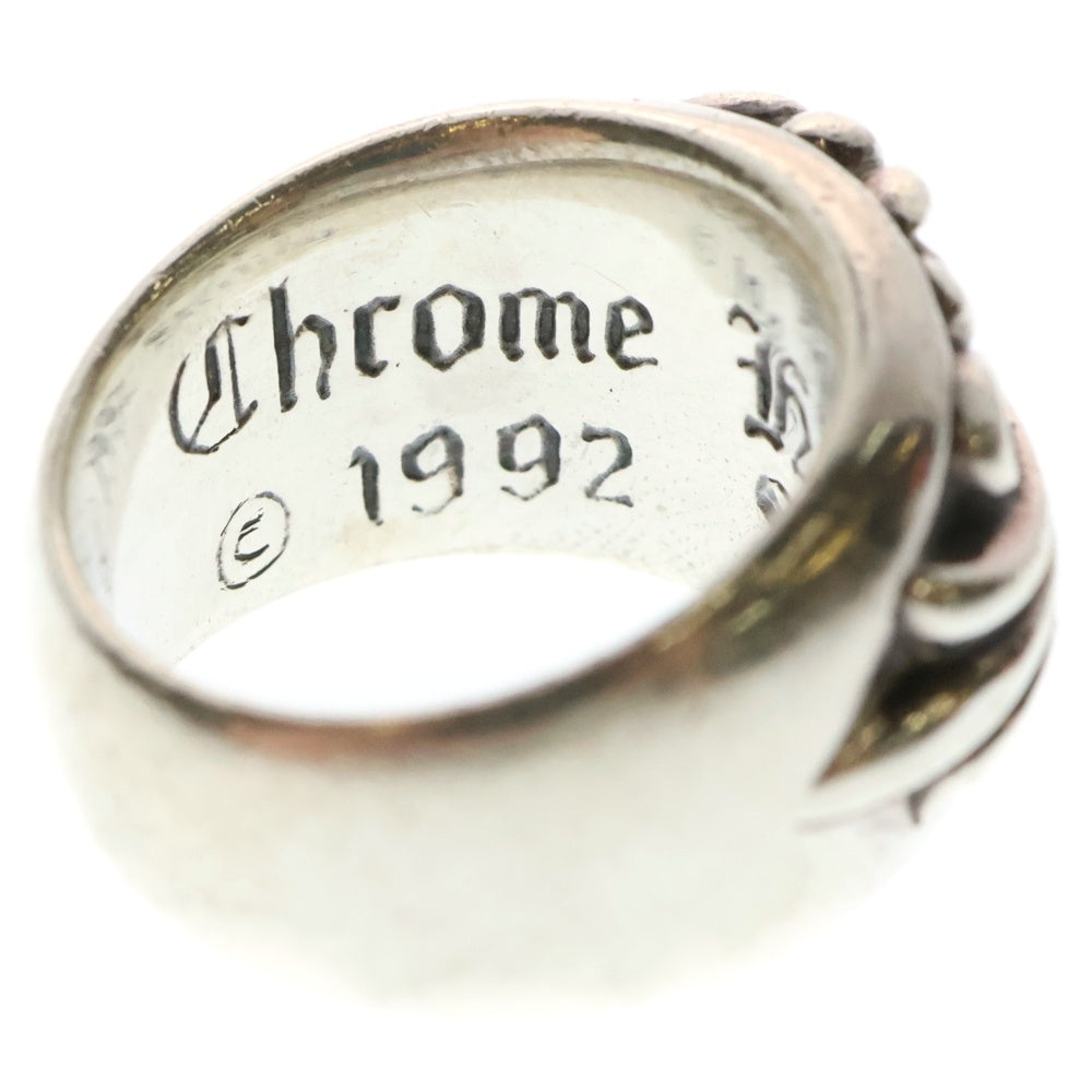 CHROME HEARTS(クロムハーツ) FLRL CRS フローラルクロス リング シルバー BCA346