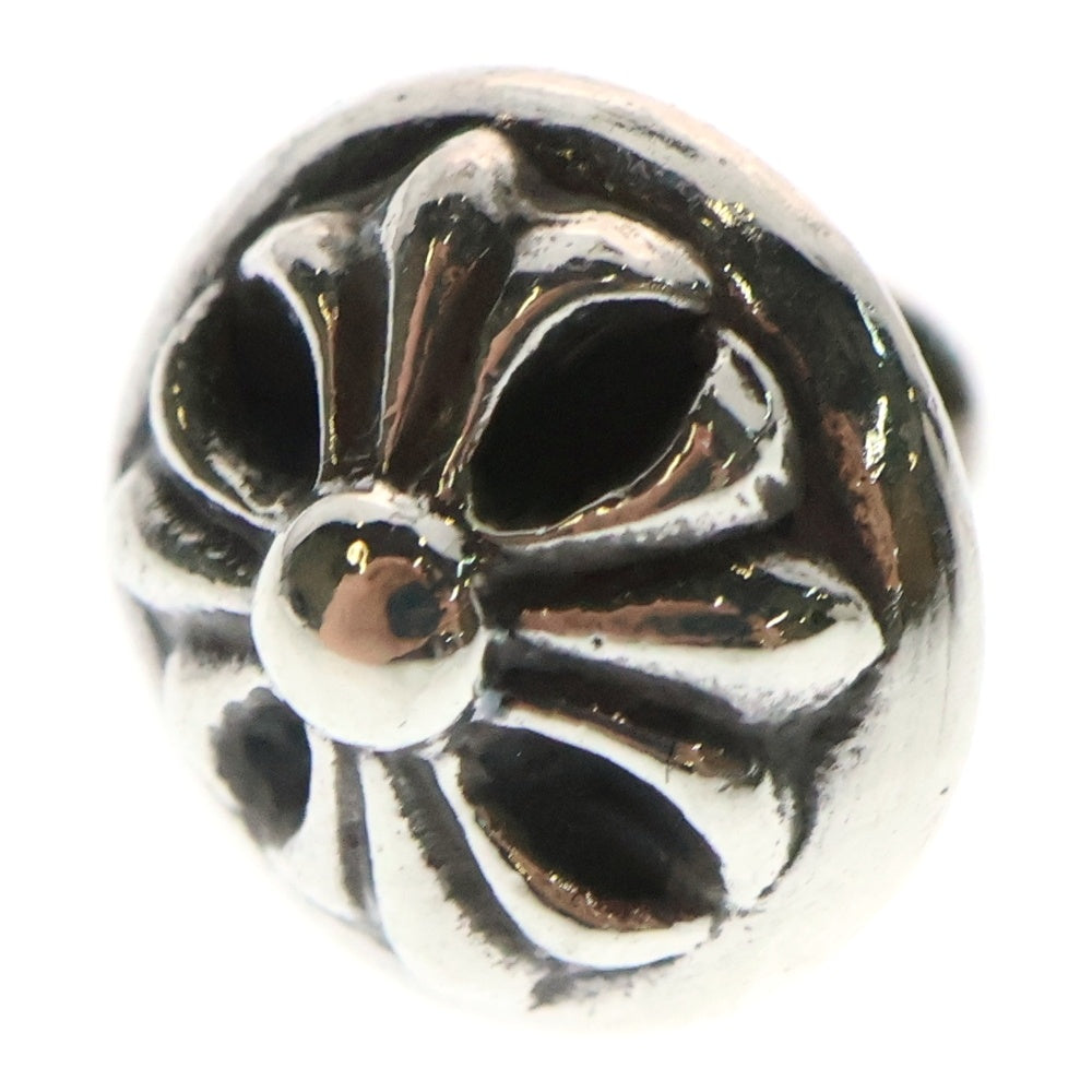 CHROME HEARTS(クロムハーツ) STUD CRSBLL クロスボールスタッドピアス シルバー BCA110