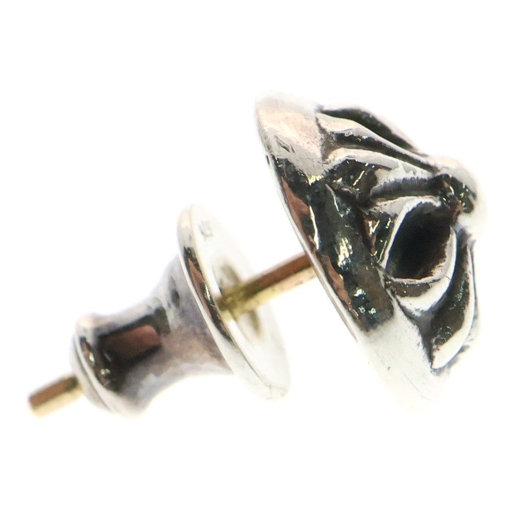 CHROME HEARTS(クロムハーツ) STUD CRSBLL クロスボールスタッドピアス シルバー BCA110