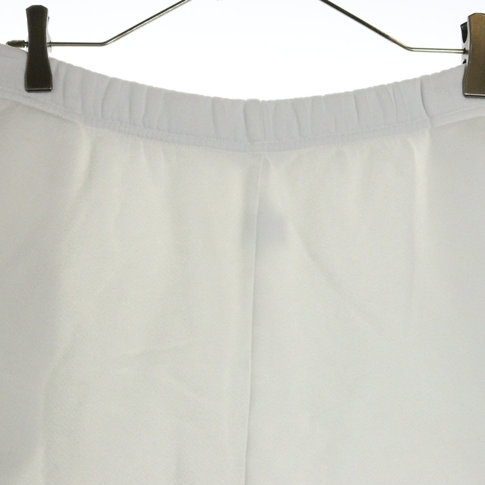 CHROME HEARTS(クロムハーツ) GRP Y NOT Sweat Shorts ワイノットスウェットショートパンツ ハーフパンツ ショーツ レザートリプルクロスパッチ シルバープレート ホワイト