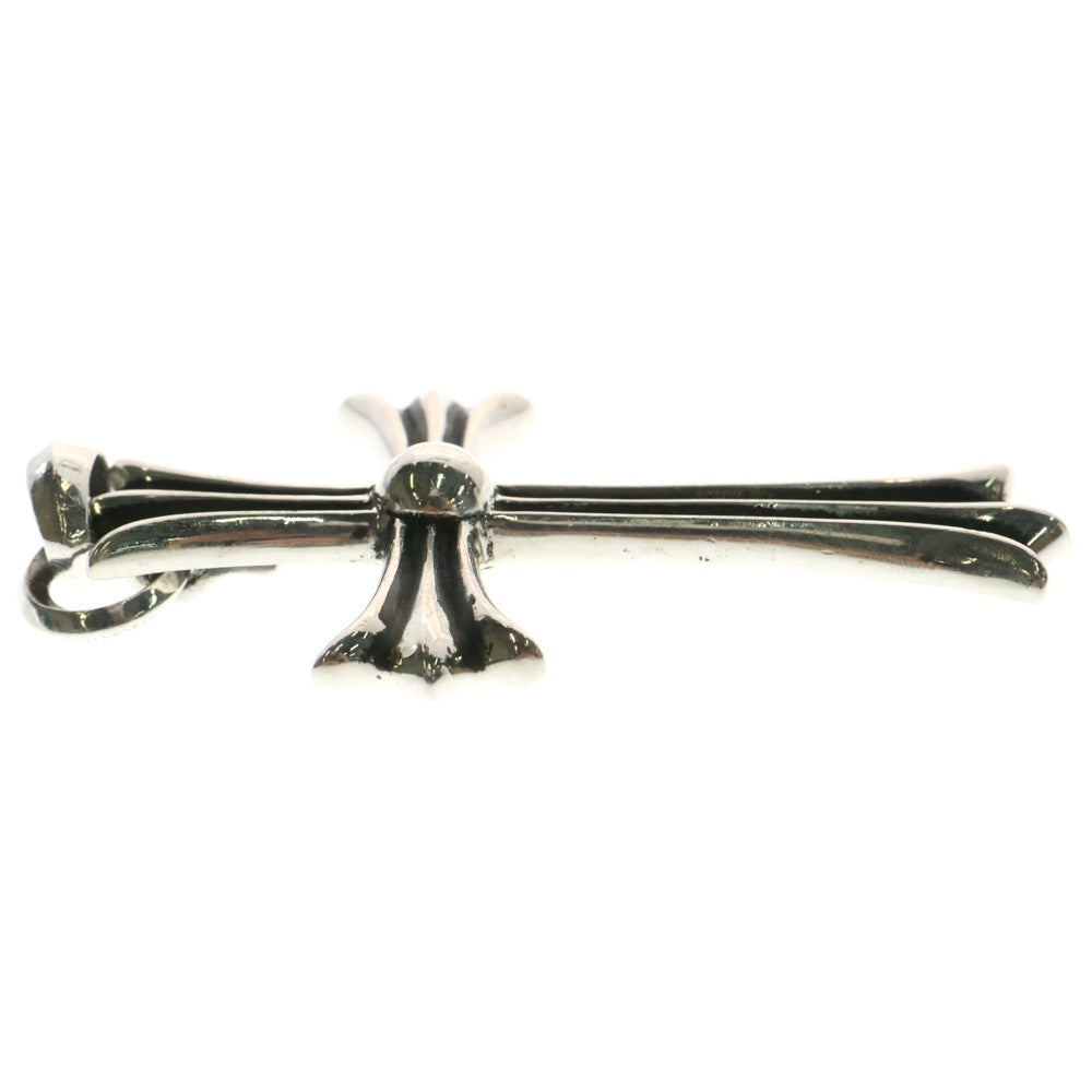 CHROME HEARTS(クロムハーツ) CH CRS LG W BALE ラージCHクロス Wベイル シルバーネックレストップ