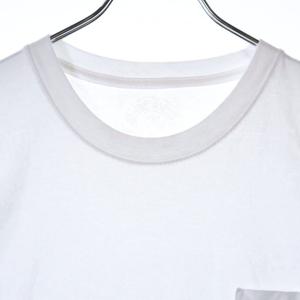 CHROME HEARTS(クロムハーツ) Honolulu Back CH Plus Tee ホノルルバックCHプラス半袖Tシャツ ホワイト
