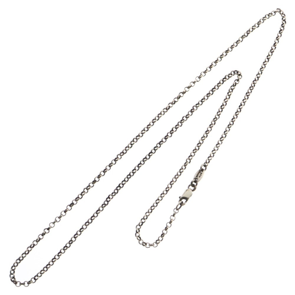 CHROME HEARTS(クロムハーツ) NECKCHAIN R20 ロールチェーンネックレス 20inch シルバー BCA084