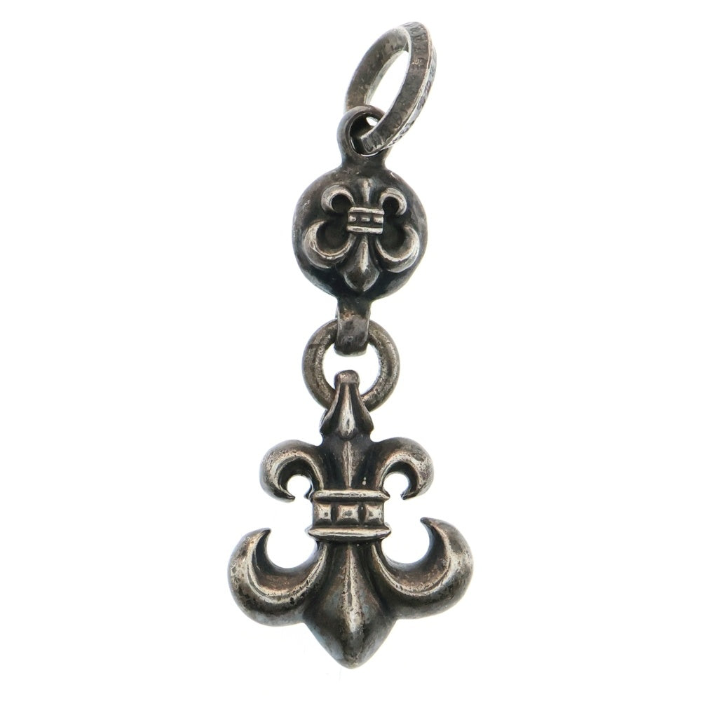 CHROME HEARTS(クロムハーツ) 1BALL BS FLEUR 1ボールBSフレアチャーム ペンダントトップ シルバー BCA198