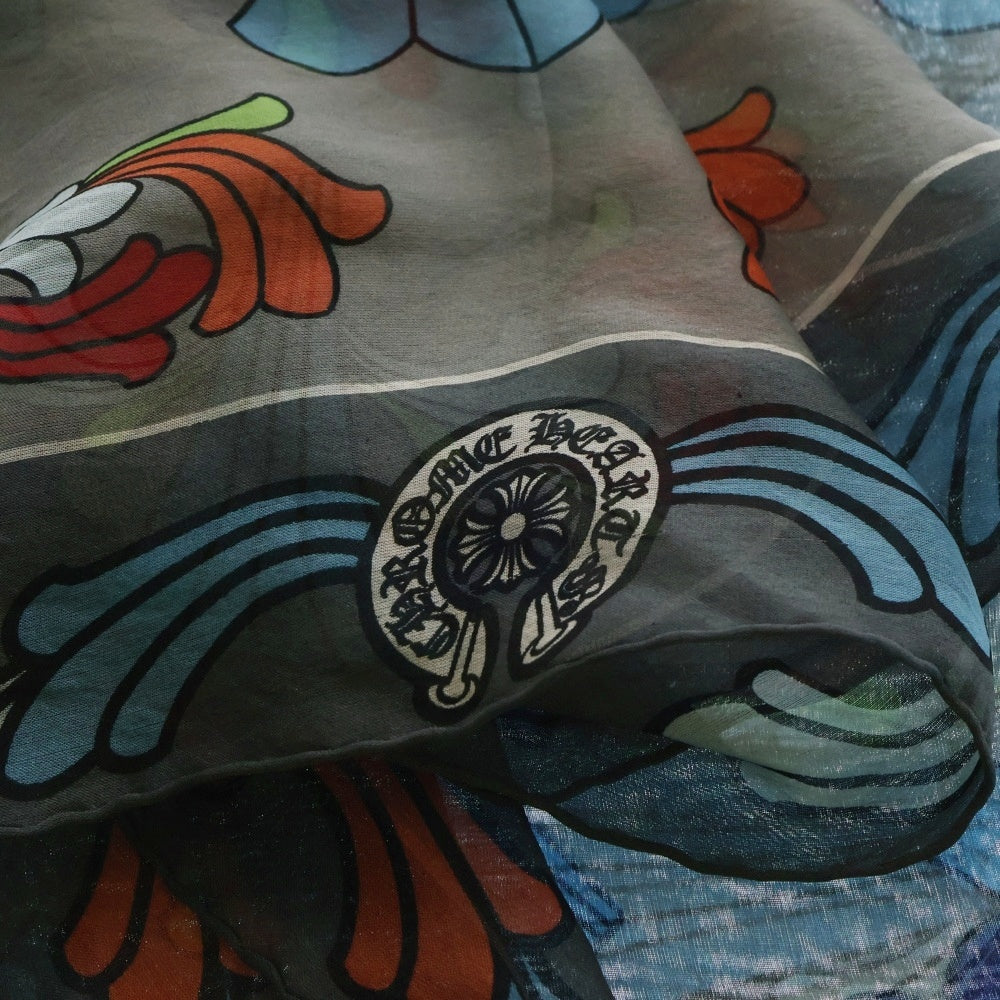 CHROME HEARTS(クロムハーツ) CH SCARF スカーフ マルチクロスプリントシルクスカーフ マルチ
