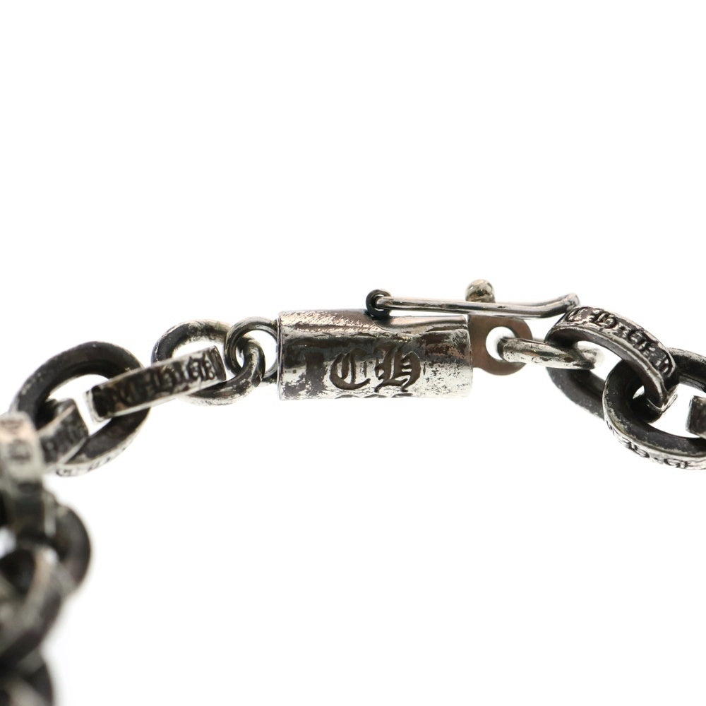CHROME HEARTS(クロムハーツ) PAPER CHAIN ペーパーチェーン シルバーブレスレット 7inch