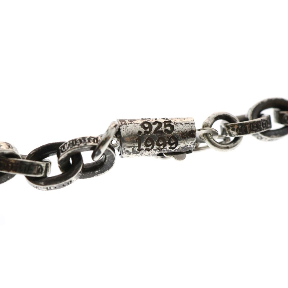 CHROME HEARTS(クロムハーツ) PAPER CHAIN ペーパーチェーン シルバーブレスレット 7inch