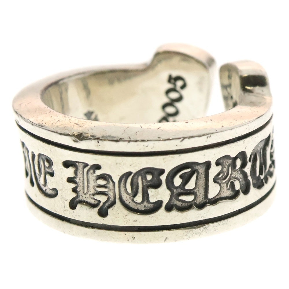CHROME HEARTS(クロムハーツ) LG SCROLL LABEL ラージスクロールラベル シルバーリング 12.5号