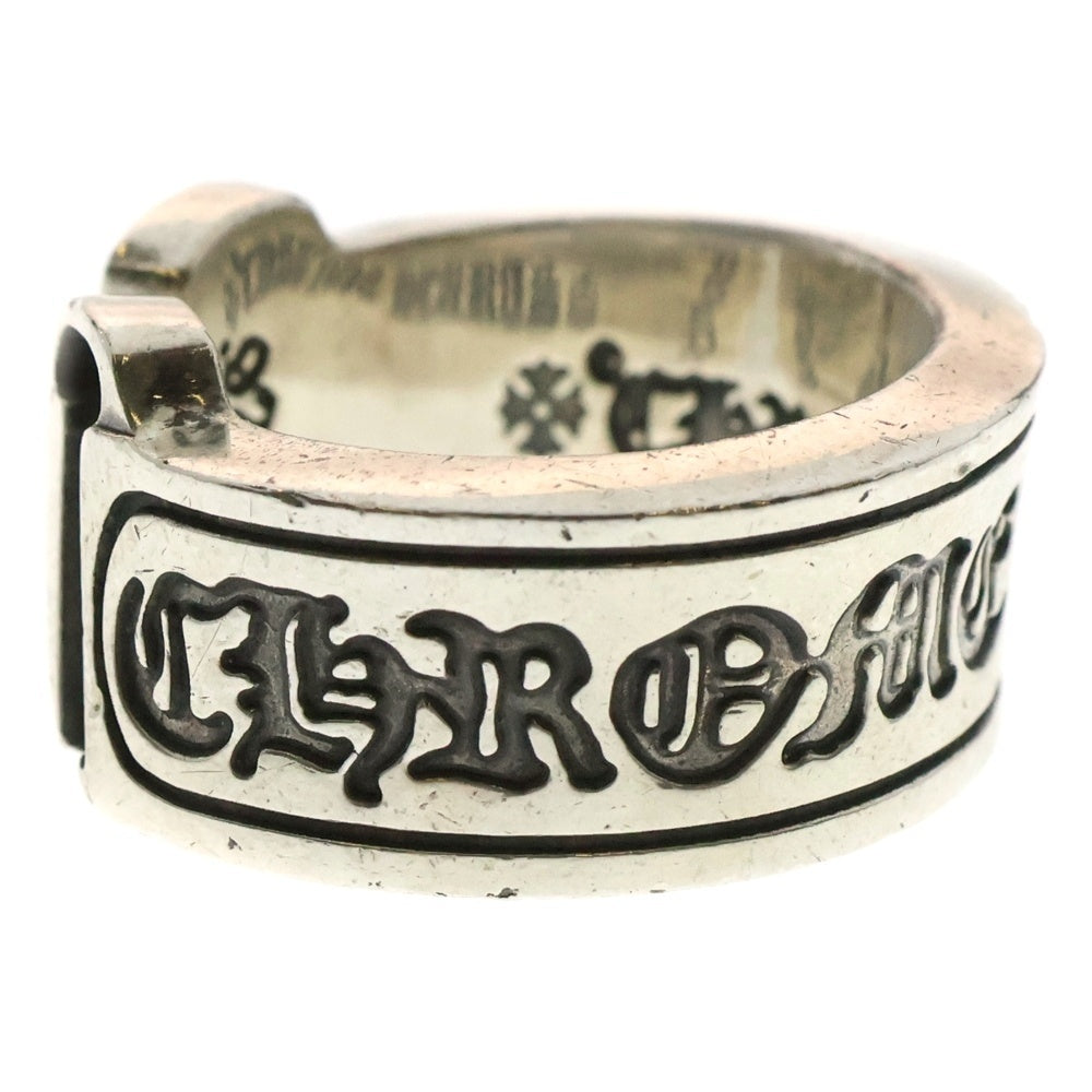 CHROME HEARTS(クロムハーツ) LG SCROLL LABEL ラージスクロールラベル シルバーリング 12.5号