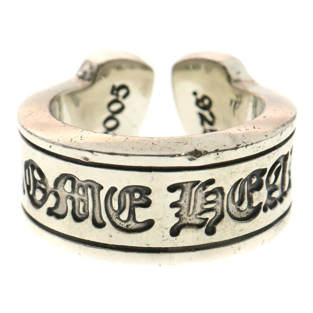 CHROME HEARTS(クロムハーツ) LG SCROLL LABEL ラージスクロールラベル シルバーリング 12.5号