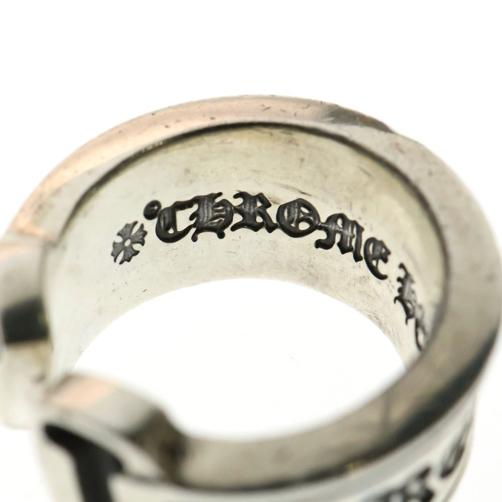 CHROME HEARTS(クロムハーツ) LG SCROLL LABEL ラージスクロールラベル シルバーリング 12.5号