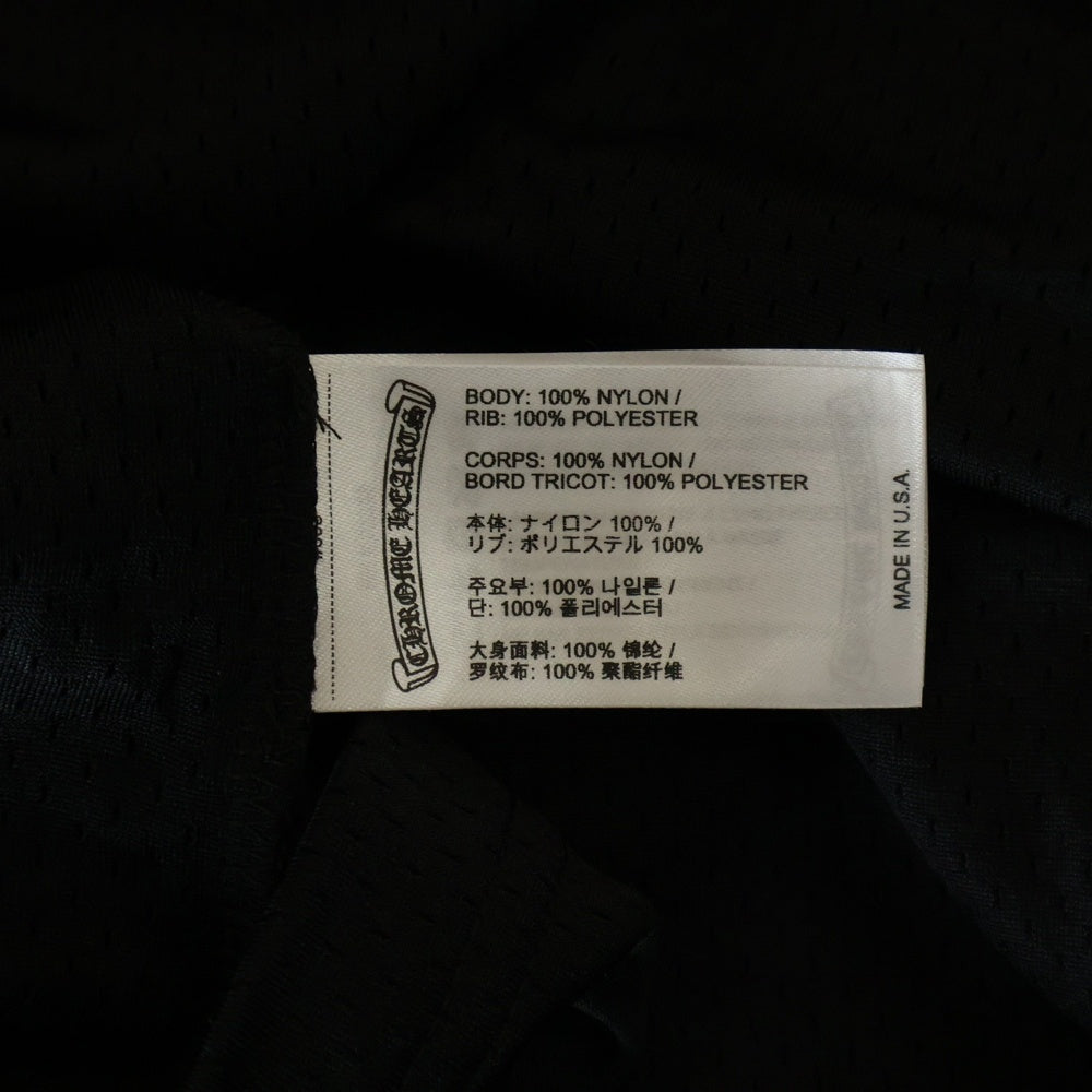 CHROME HEARTS(クロムハーツ) MESH WARM UP JERSEY TEE CHプリントメッシュTシャツ ブラック