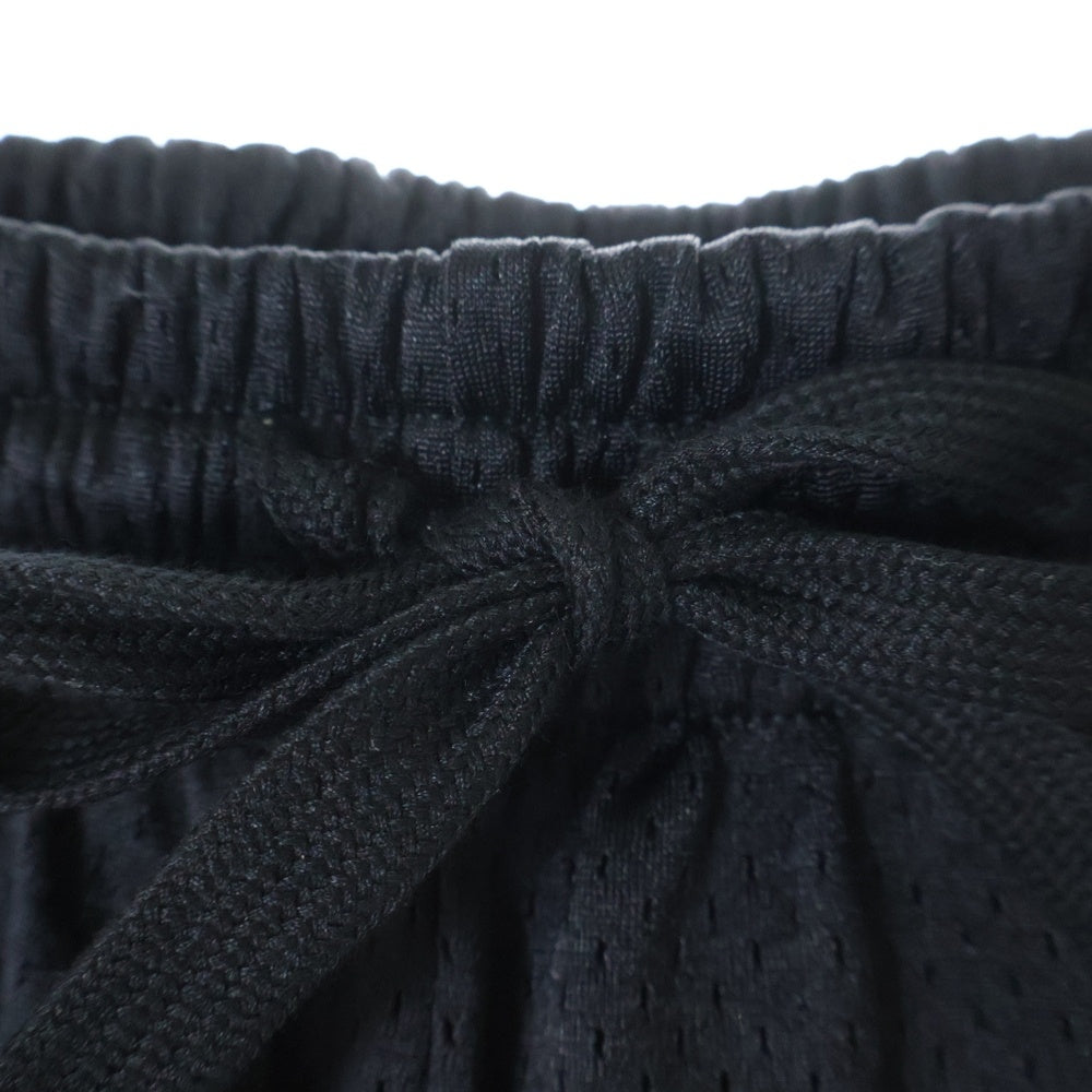 CHROME HEARTS(クロムハーツ) MESH WARM UP JERSEY CHプリントメッシュハーフパンツ ブラック