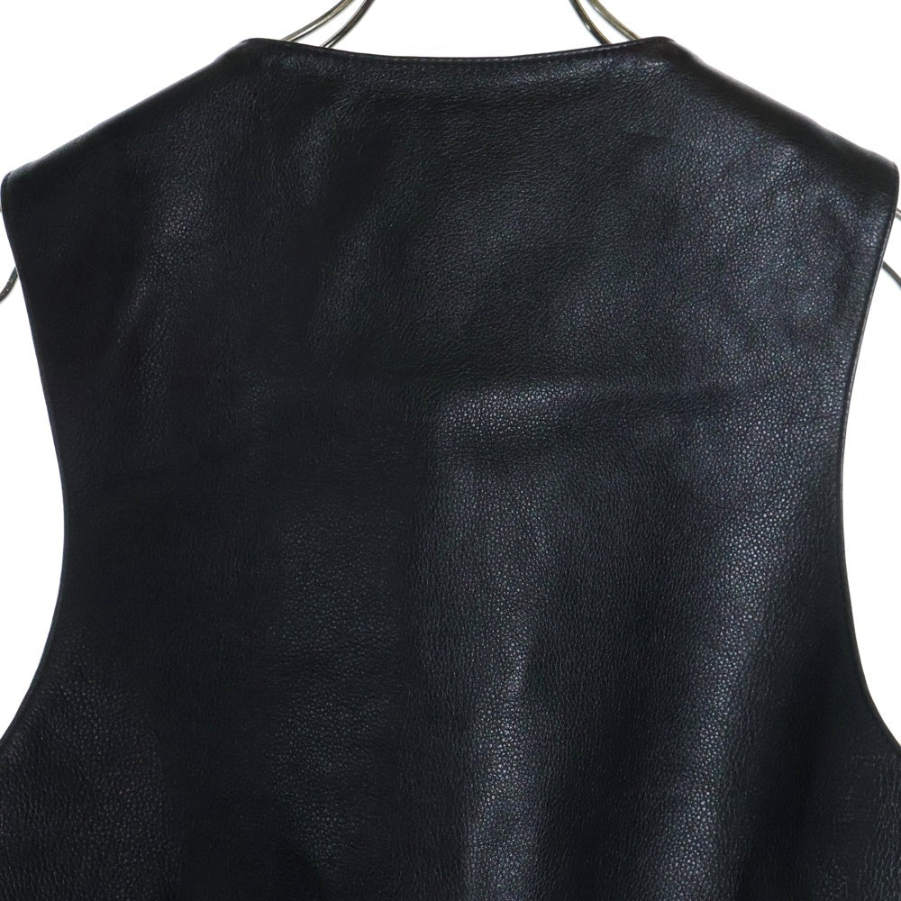 CHROME HEARTS(クロムハーツ) 5BTN VEST 5ボタンレザーベスト