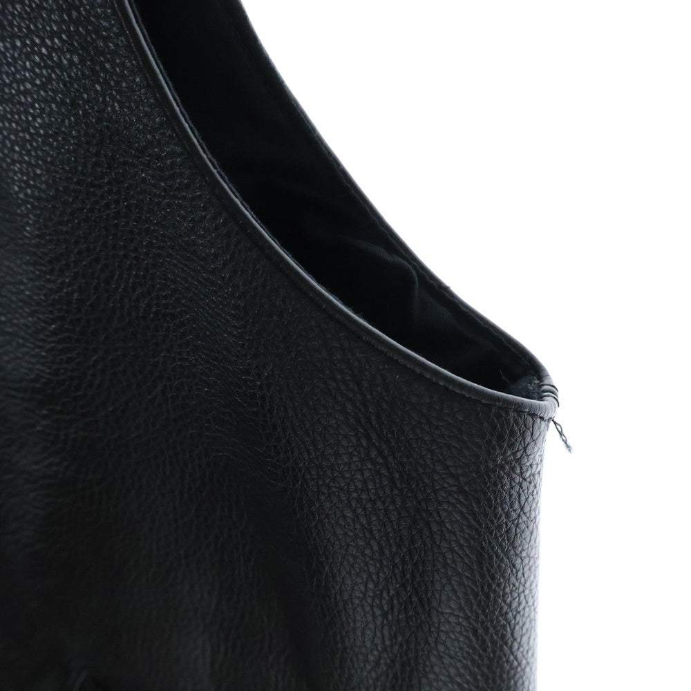 CHROME HEARTS(クロムハーツ) 5BTN VEST 5ボタンレザーベスト