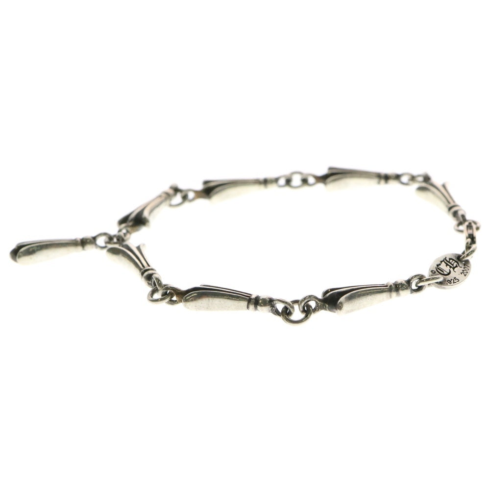 CHROME HEARTS(クロムハーツ) MINI CRSSTL LNK ミニクロステイル リンク ブレスレット シルバー