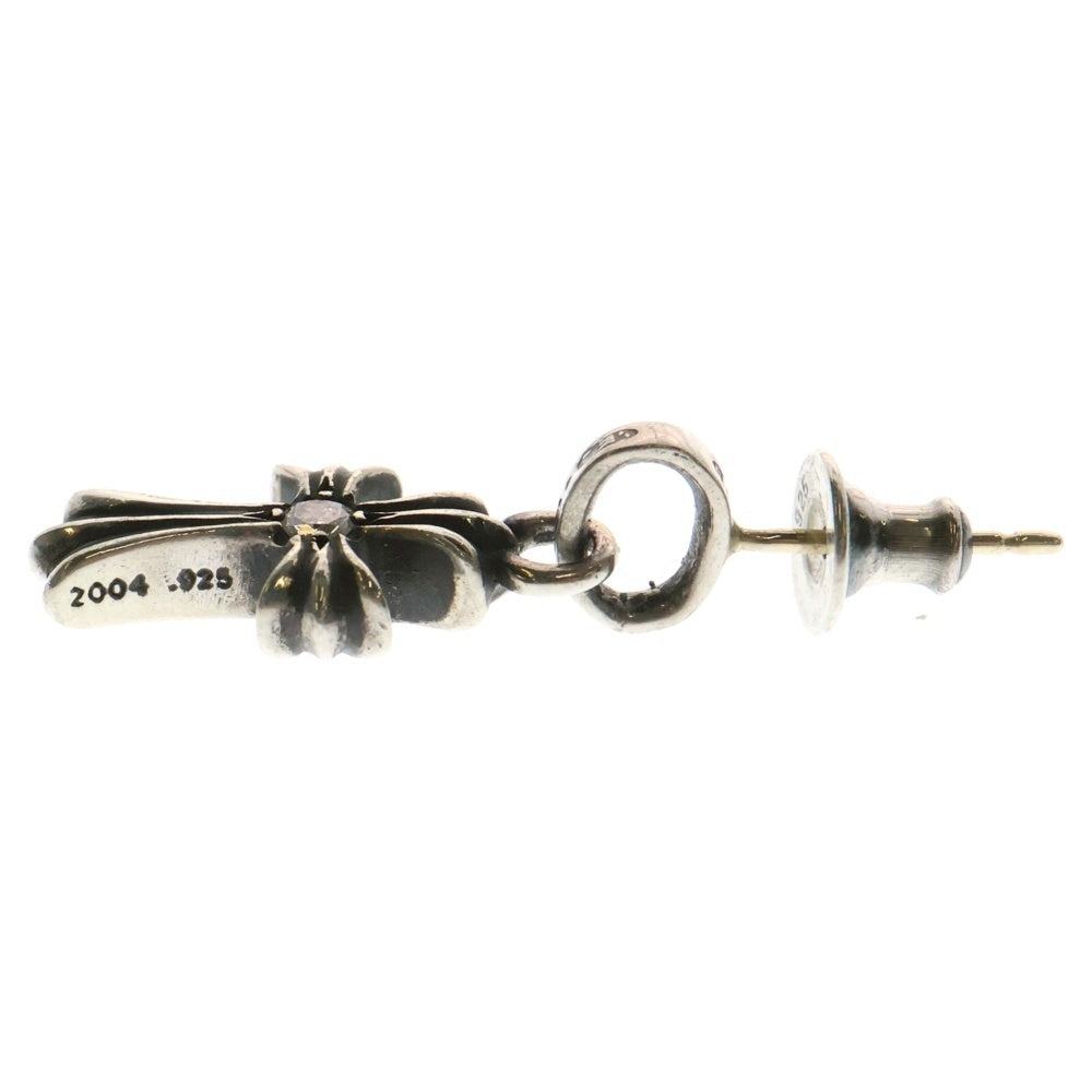 CHROME HEARTS(クロムハーツ) BBY F PPRCHN 1 DIA/ベイビーファットドロップ 1 ダイヤ ピアス シルバー