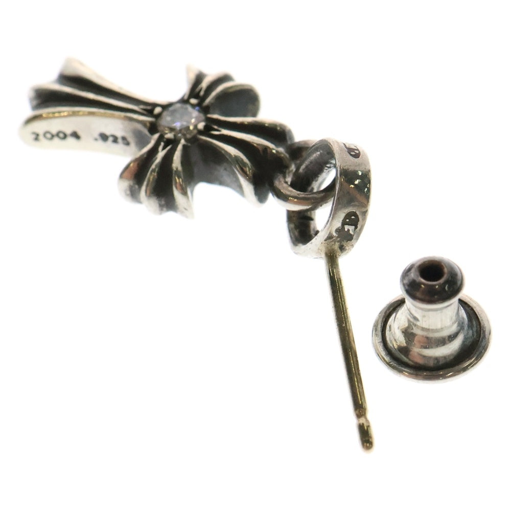 CHROME HEARTS(クロムハーツ) BBY F PPRCHN 1 DIA/ベイビーファットドロップ 1 ダイヤ ピアス シルバー