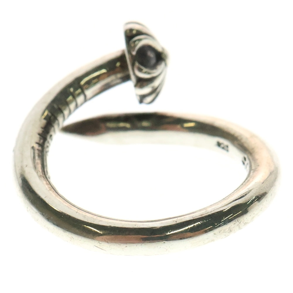 CHROME HEARTS(クロムハーツ) NAIL CRSBALL ネイルクロスボール シルバーリング 9.5号