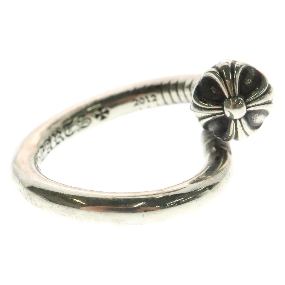 CHROME HEARTS(クロムハーツ) NAIL CRSBALL ネイルクロスボール シルバーリング 9.5号