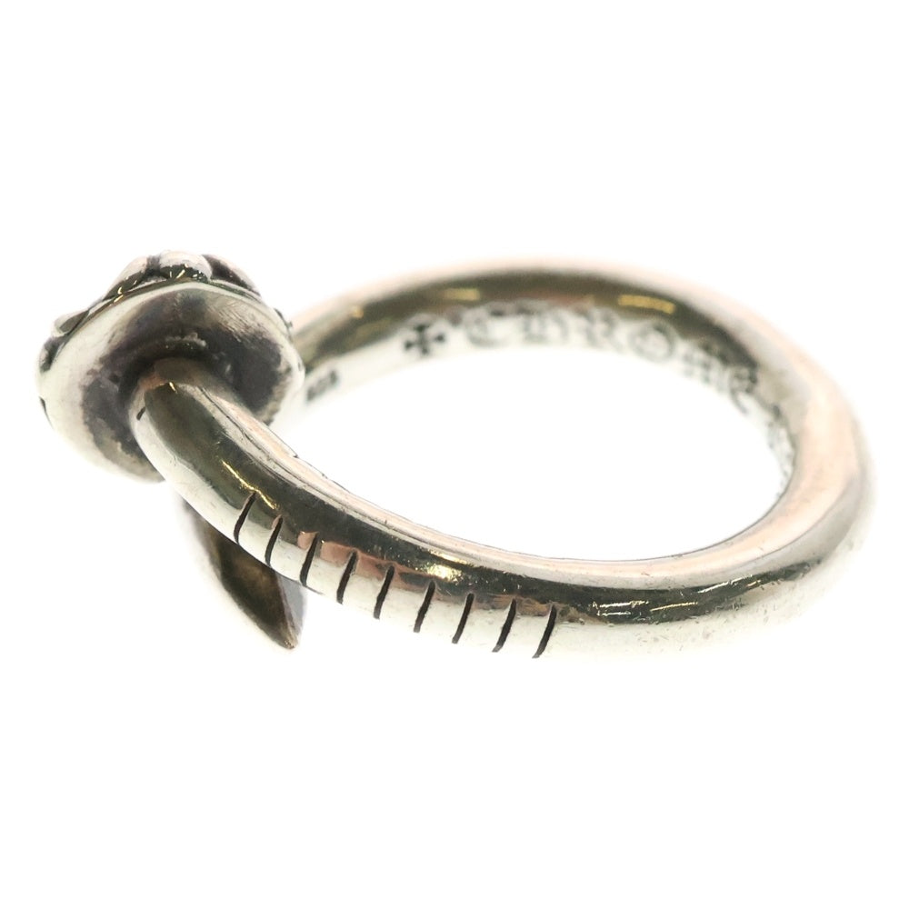 CHROME HEARTS(クロムハーツ) NAIL CRSBALL ネイルクロスボール シルバーリング 9.5号