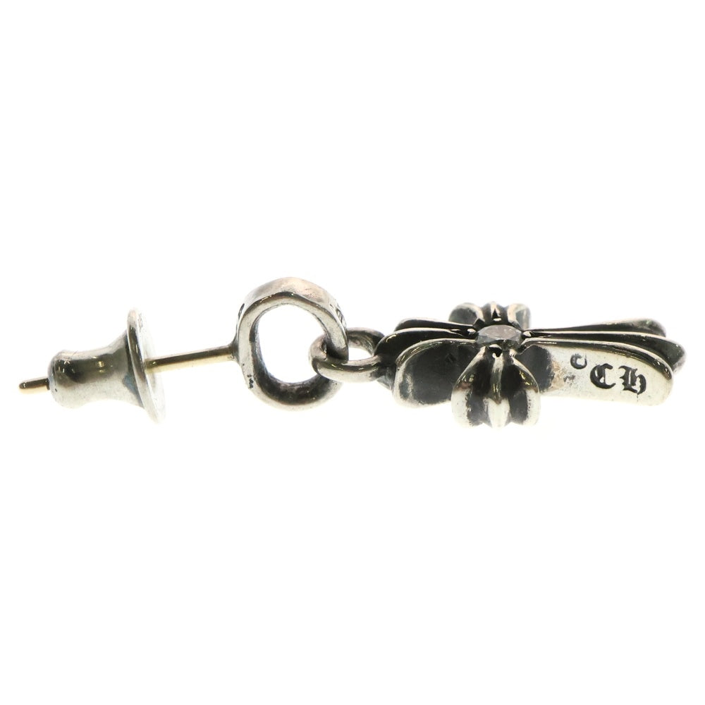 CHROME HEARTS(クロムハーツ) BBY F PPRCHN 1 DIA/ベイビーファットドロップ 1 ダイヤ ピアス シルバー