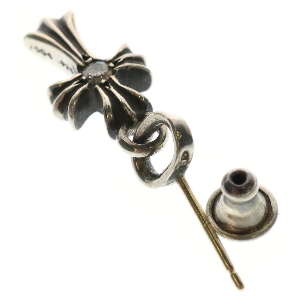 CHROME HEARTS(クロムハーツ) BBY F PPRCHN 1 DIA/ベイビーファットドロップ 1 ダイヤ ピアス シルバー