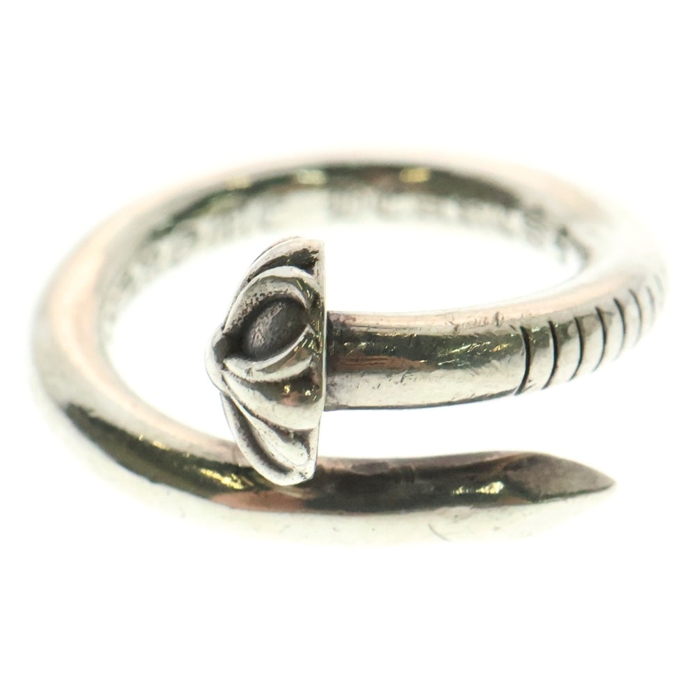 CHROME HEARTS(クロムハーツ) NAIL CRSBALL ネイルクロスボール シルバーリング 11号