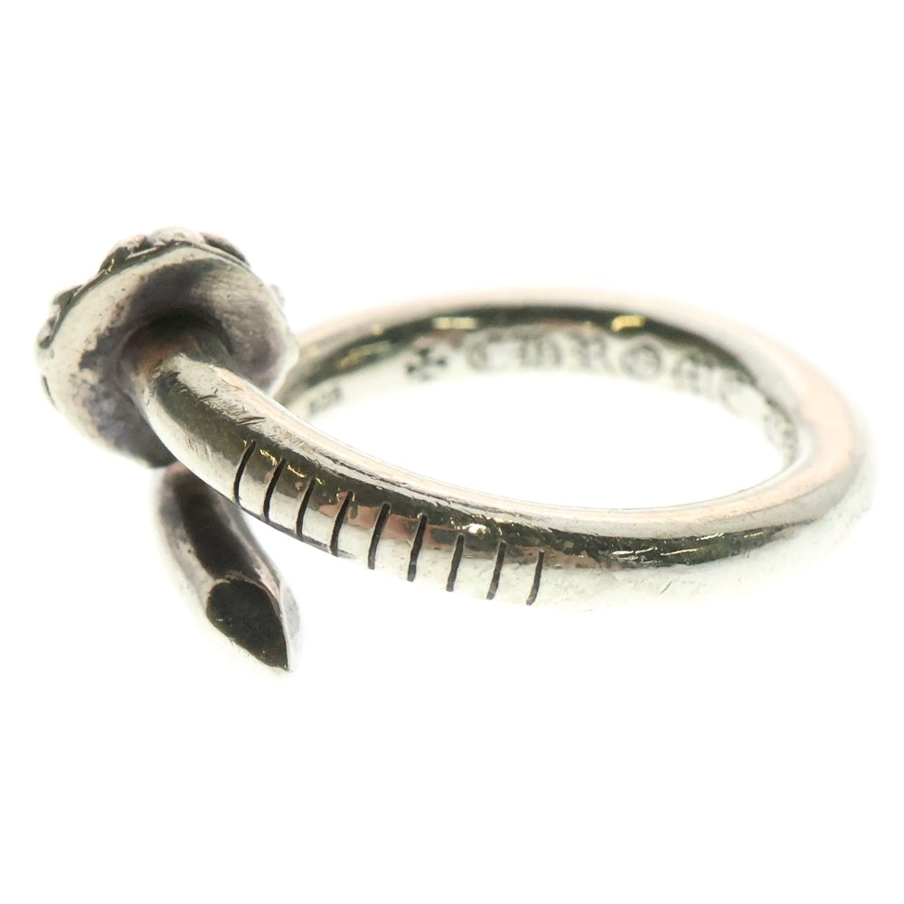 CHROME HEARTS(クロムハーツ) NAIL CRSBALL ネイルクロスボール シルバーリング 11号