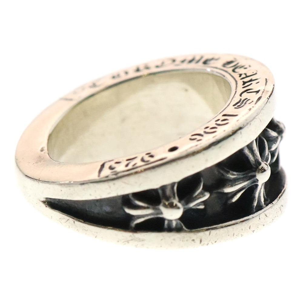 CHROME HEARTS(クロムハーツ) NARROW V CH PLUS ナローVバンド CH プラス シルバーリング