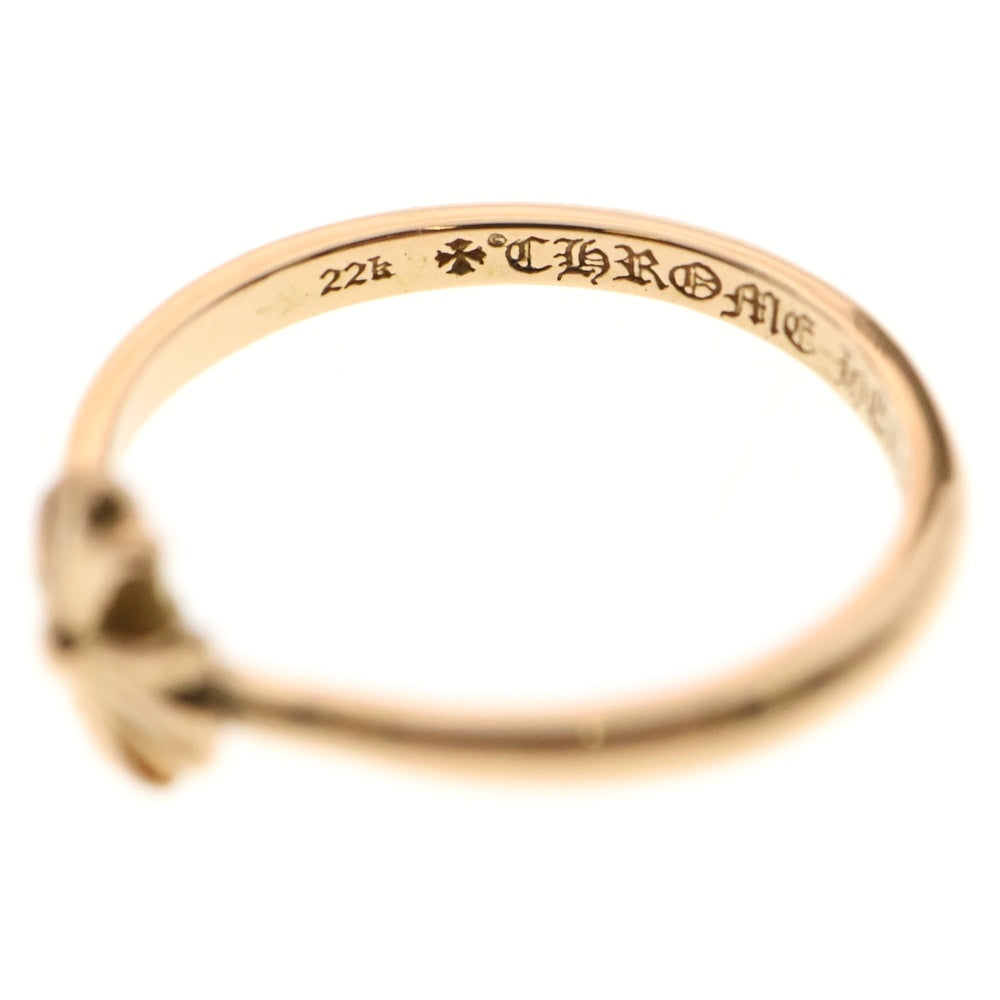 CHROME HEARTS(クロムハーツ) 22K BBBLGM CH PLS 22KバブルガムCHプラス ゴールドリング